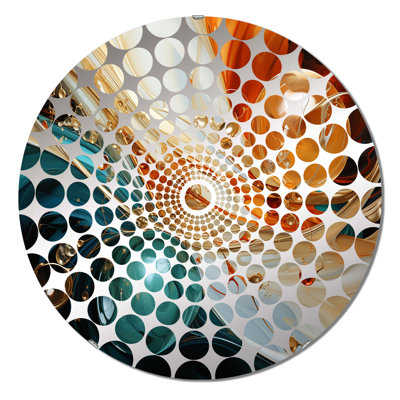 Hashley - Concentric Circles Decorative Mirror