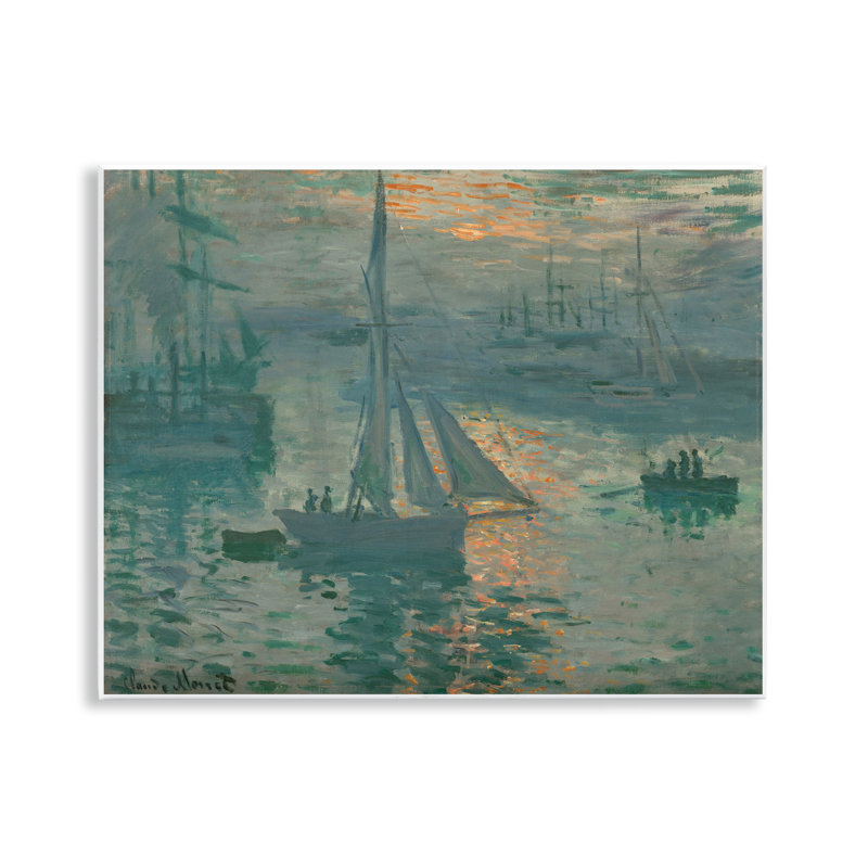 «Classic Monet Marine Sunrise» par One1000paintings