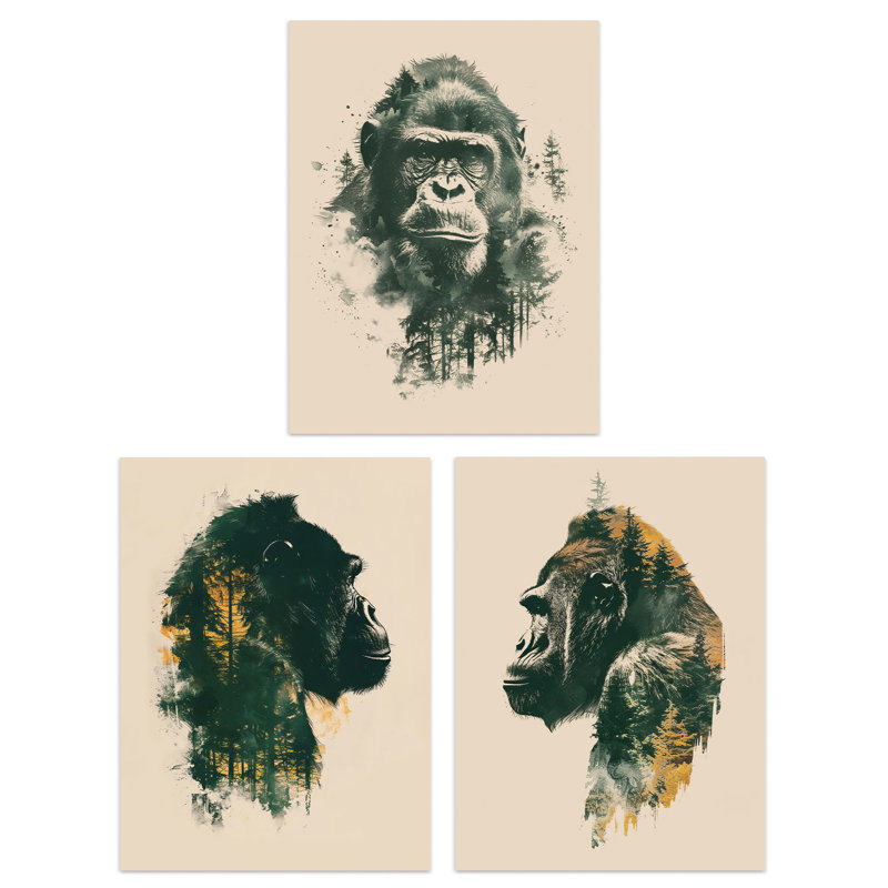 No Frame Print, 29.7cm H x 21cm W