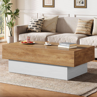 55.12" W Manufactured Wood Coffee Table