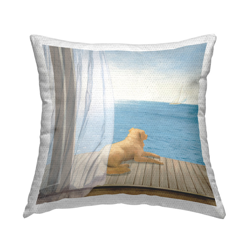 Housse et insert de coussin décoratif en polyester pour intérieur / extérieur James Wiens