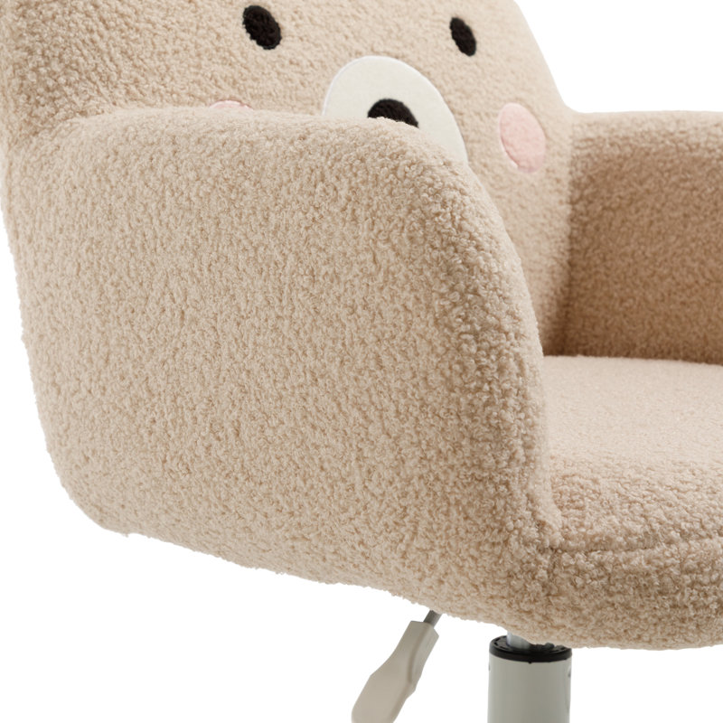 Chaise de bureau Teddy Bear, Cream