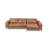 Houston Full Grain Leather Corner Sofa-87967728-87967729