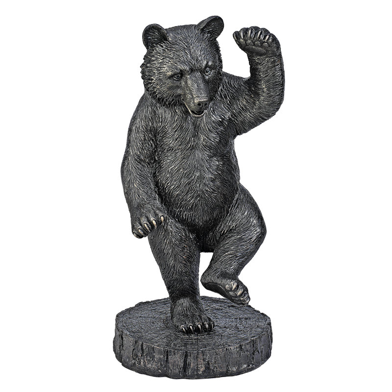 Statue de jardin à danse ours
