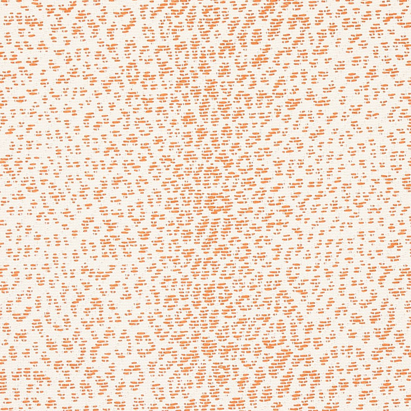 Mini Leopard Outdoor Fabric, Orange