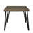Swanscombe Metal Base Dining Table