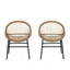 Chaise Edgar (ensemble de 2)