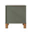 Table de chevet 2 tiroirs Traditional avec pieds en bois massif-274014685-274014686