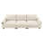 Sectional Sofa With Bluetooth Speaker, Comfy Cloud Couch Set With Drop Down Table And Cup Holders-190968858