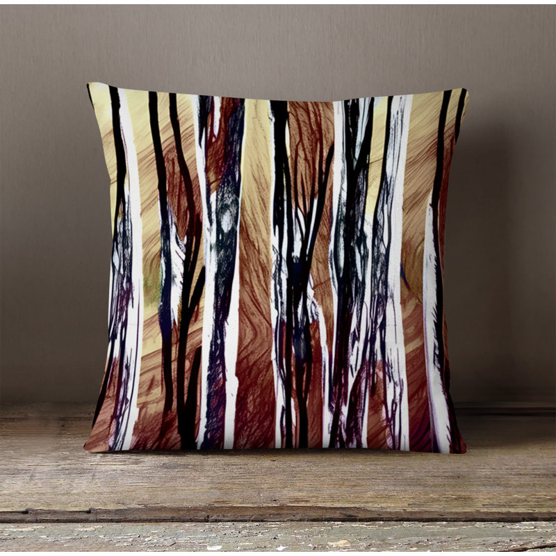 Coussin décoratif, Housse de coussin seulement - sans coussin, H 16 po x l 16 po