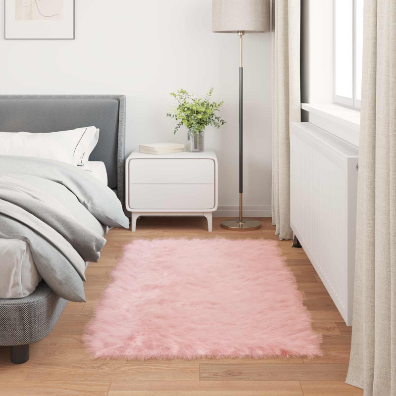 Solid Colour Standard Area Rug, Rectangle 80 x 150cm