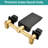 Wall Mounted Tub Spout With Waterfall Flow, Solid Brass Bathroom Bathtub Faucet , High Flow Rate With Dual Handle Control-127337269