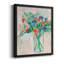 «Painterly Soft Bouquet II», toile encadrée de qualité supérieure - prête à être accrochée-100454921-100454922