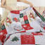 Ensemble de courtepointe de Noël, courtepointe en microfibre douce, couvre-lit léger pour l'hiver-119463804-119463795
