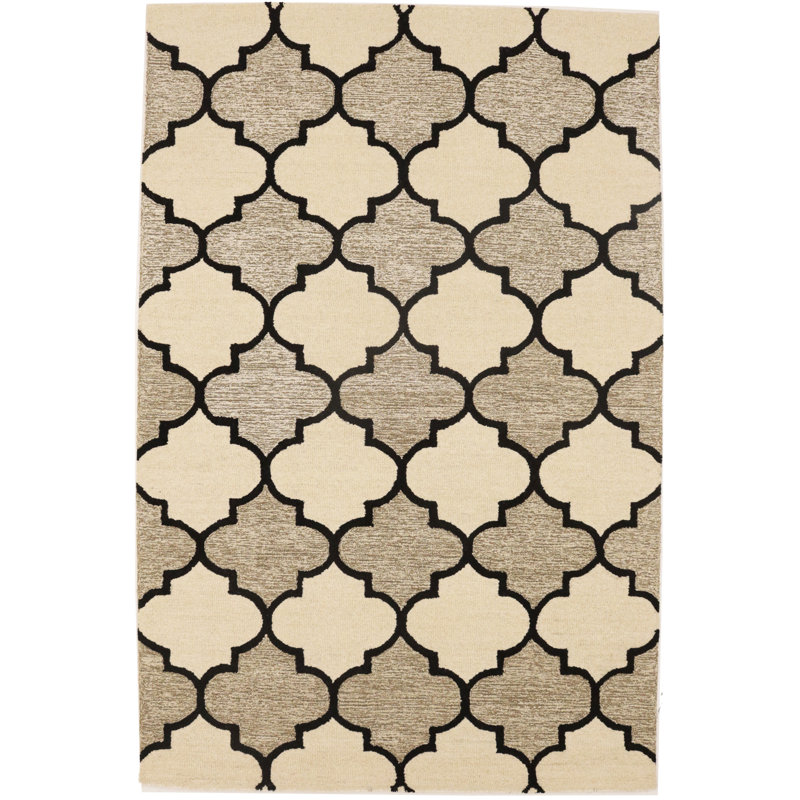 Wool Geometric Indoor Rug