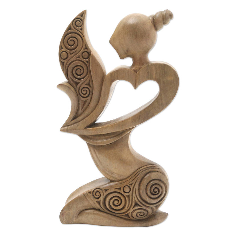 Sculpture cœur tendre