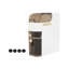 Armoire de plancher de salle de bain 2 niveaux-394276981