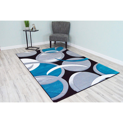 Mccampbell Performance Abstract Indoor Rug