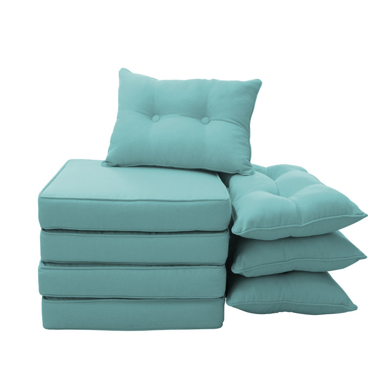 Ensemble de coussins de rechange pour l'intérieur/l'extérieur, Bleu Tiffany