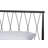 Metal Slat Bed-470270345