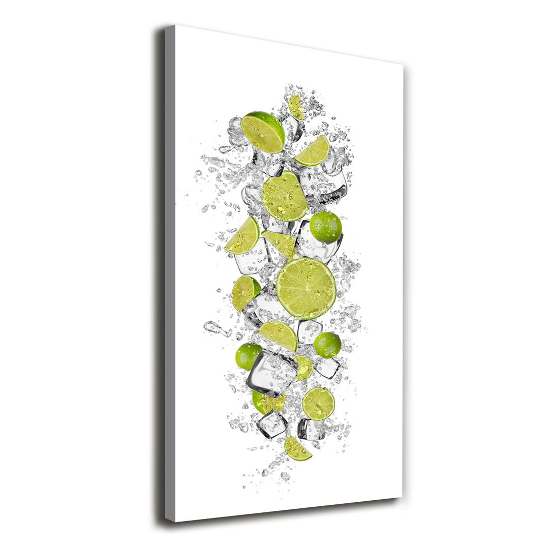 Limetten - Kunstdrucke auf Leinwand - Wrapped Canvas