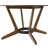 Jeyhan 7 Piece Round Dining Table Set in Rubberwood and Fabric-1372823804-1372823802
