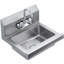 VEVOR 17'' L x 15'' W Kitchen Sink with Faucet