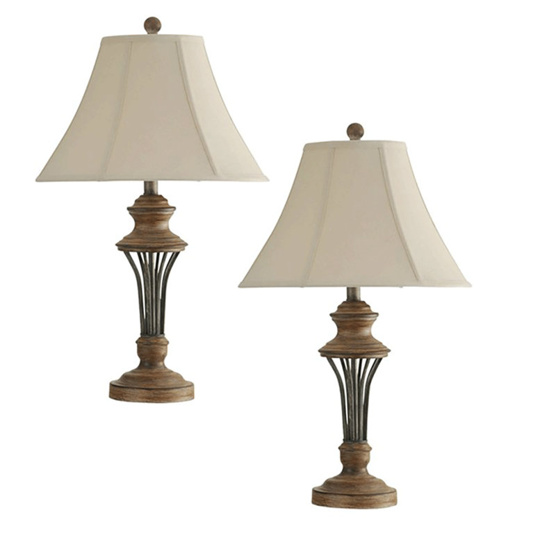Brown Traditional Floor Lamp