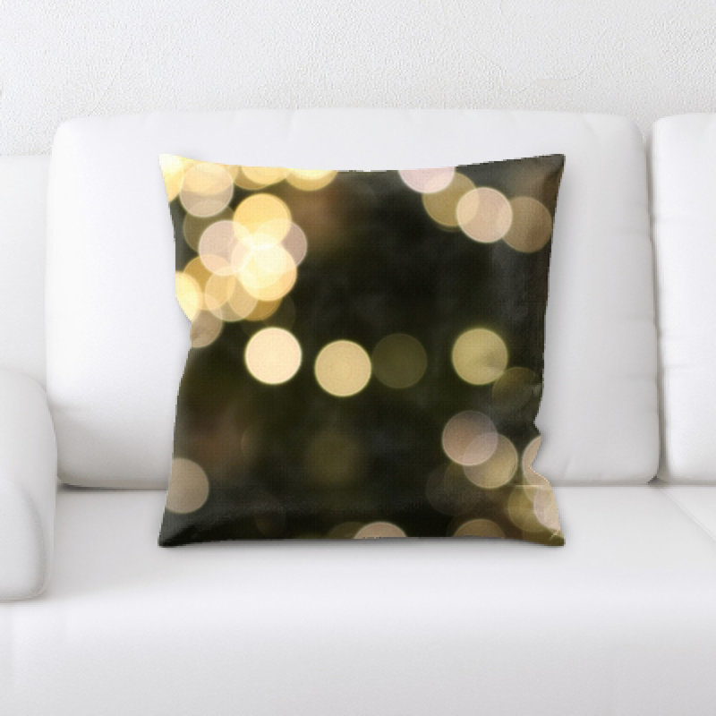 Coussin décoratif flou