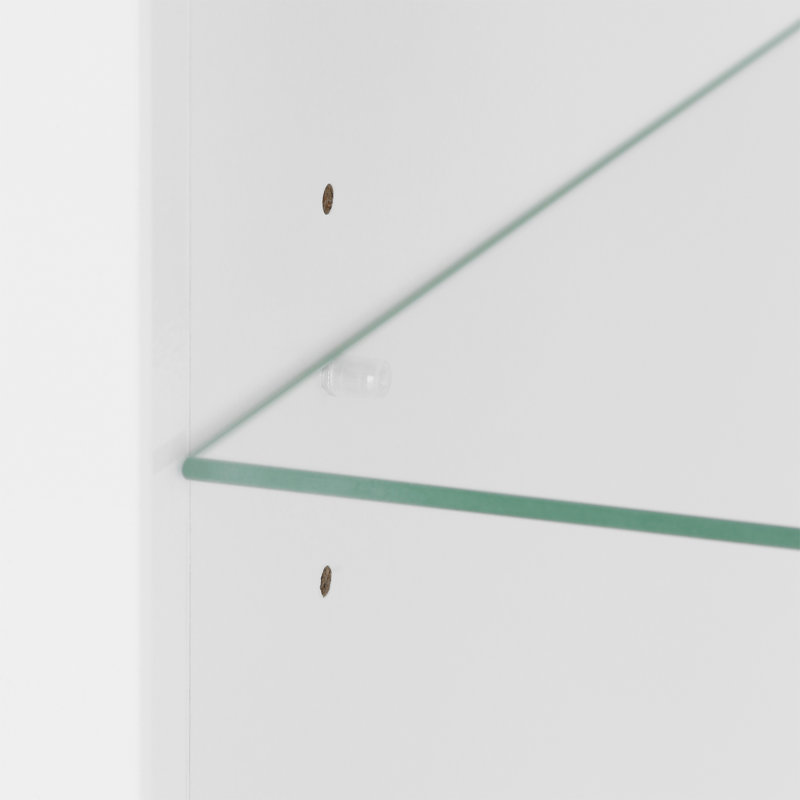 Zeus 104cm Sideboard, Grey, Without Led Lighting
