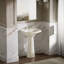 Cimarron® Vitreous China 23" Pedestal Bathroom Sink with Overflow-10940907-19195632