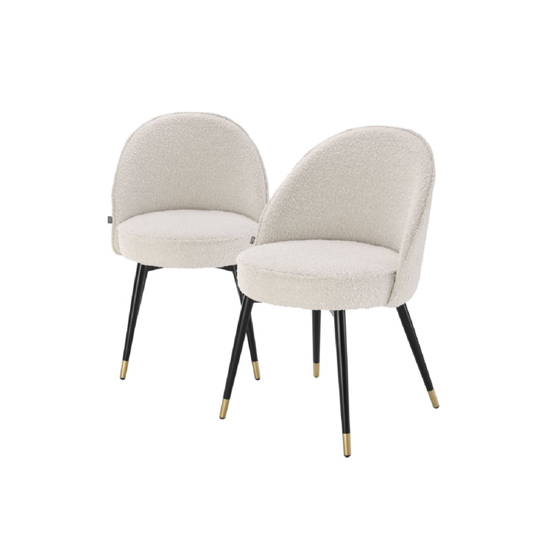 Upholstered Dining Chair, Cream