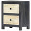 Mylah 40 cm W Bedside Table