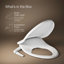 Puretide Toilet Elongated Bidet Seat-1470580179