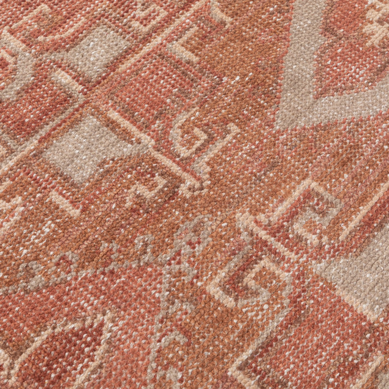 Maeve Hand Knotted Wool Zaynab Rug, Runner 2'6" x 8'