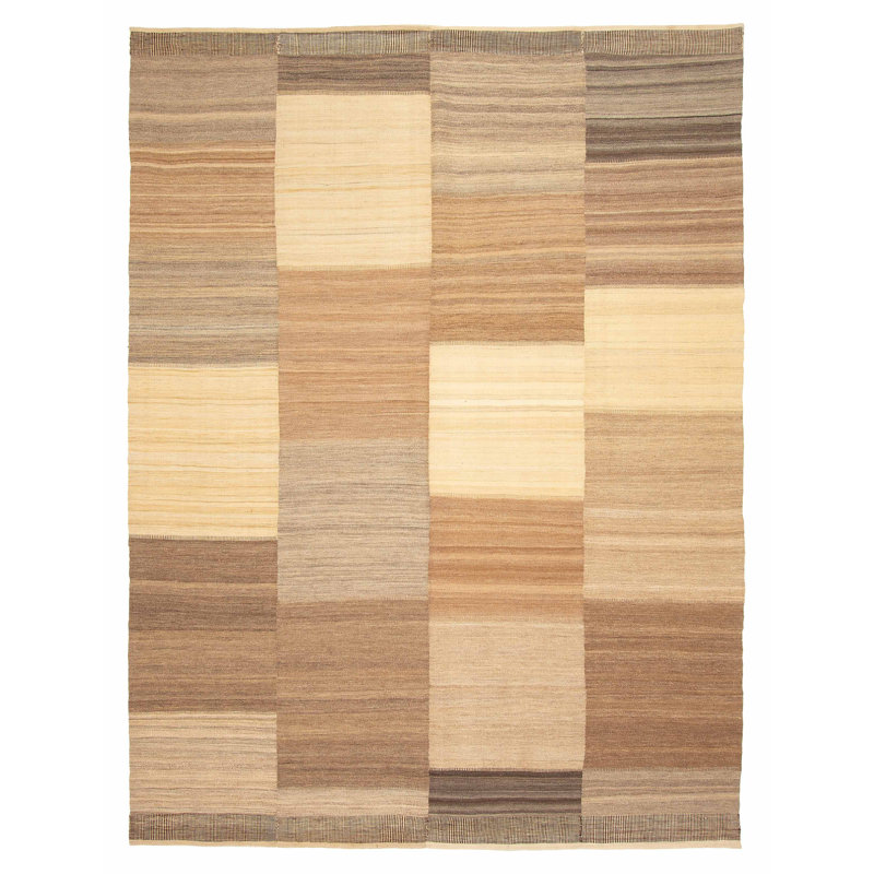 Boho brun Kilim 6 pi 11 po x 9 pi 1 po