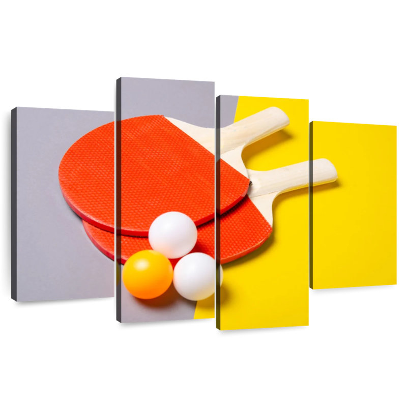 Équipement et table de tennis de table, H 22 po x l 36 po