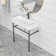 Kichae 16.3'' Ceramic Rectangular Bathroom Sink with Overflow