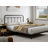 August Grove® Metal Queen Size Headboard, Adjustable Height, Farmhouse Victorian Style, Steel Headboard Only For Bedroom, Easy Assembly, Black-2010374288-2010374292