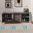 Indoor Outdoor Shoe Storage Cabinet Waterproof UV-Resistant with 3 Barn Doors-1621666378