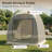 2-4 Person Portable Screen House Tent, Camping Tent with Netting