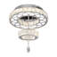 Lustre moderne en cristal 16 po
