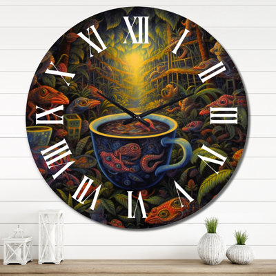 Metal Wall Clock