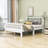 Wooden Platform Bed With Headboard-1967529135-1967529129