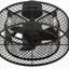 Ventilateur de plafond intérieur / extérieur 13 pouces avec ensemble d'ampoules DEL Wright - Bronze vieilli avec pales bronze vieilli