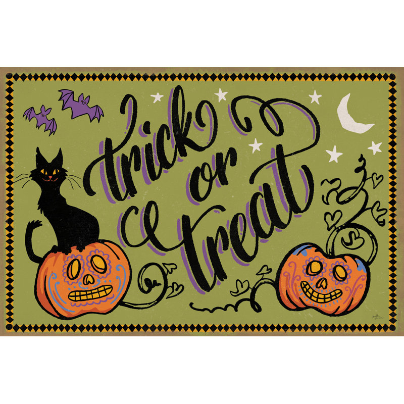 Expressions d'Halloween I, H 12 po x l 18 po