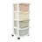 4 Drawer Storage Drawer with Wheels-5248880