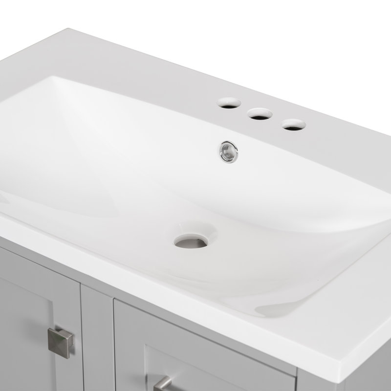 Rameesha 30'' Single Bathroom Vanity with Top