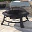 Cathryn Round Steel Smokeless Fire Pit