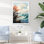 Paysage marin capturant l'esprit côtier I - plage, art mural